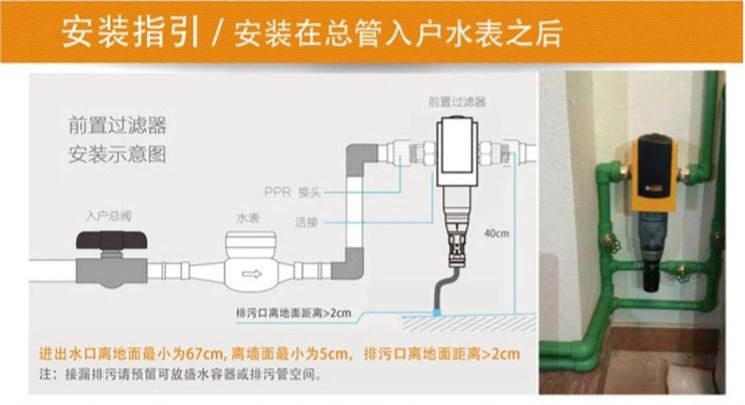 德國水麗Multipur M 反沖洗前置過(guò)濾器安裝指引